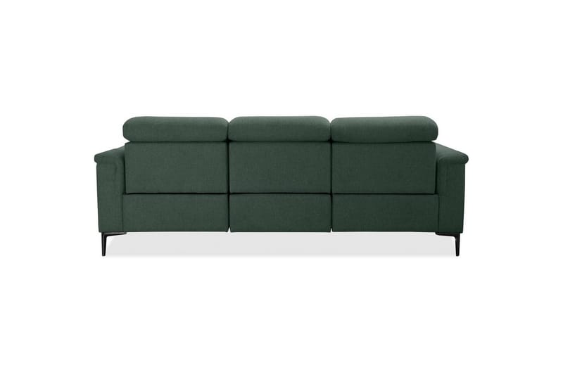 Reclinersoffa utan hörn Loft24 3-sitssoffa Lund Dark Green - Möbler - Soffa - Biosoffa & reclinersoffa