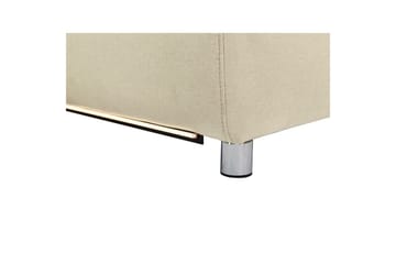 Reclinersoffa utan hörn Loft24 3-sitssoffa Rayland Vit - Möbler - Soffa - Biosoffa & reclinersoffa