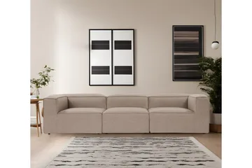 Redlands Soffa 3-sits - Brun - Möbler - Soffa - 3 sits soffa