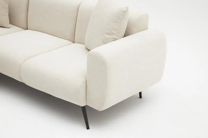 Reverto Fotpall 105 cm - Peach - Möbler - Soffa - Divansoffa & schäslongsoffa