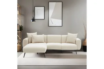 Reverto Fotpall 105 cm - Peach - Möbler - Soffa - Divansoffa & schäslongsoffa