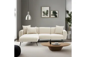 Reverto Fotpall 105 cm - Peach - Möbler - Soffa - Divansoffa & schäslongsoffa