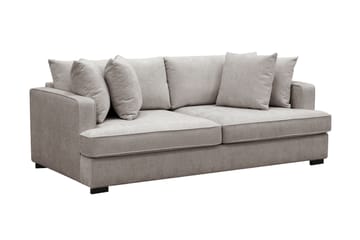 Rossita 3-sits Djup Soffa i Chenille - Grå / Brun - Möbler - Soffa - 3 sits soffa
