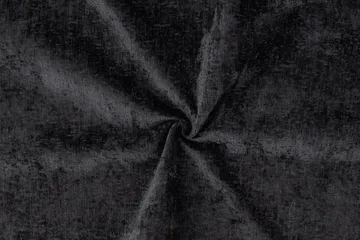 Rossita 3-sits Djup Soffa i Chenille - Svart - Möbler - Soffa - 3 sits soffa