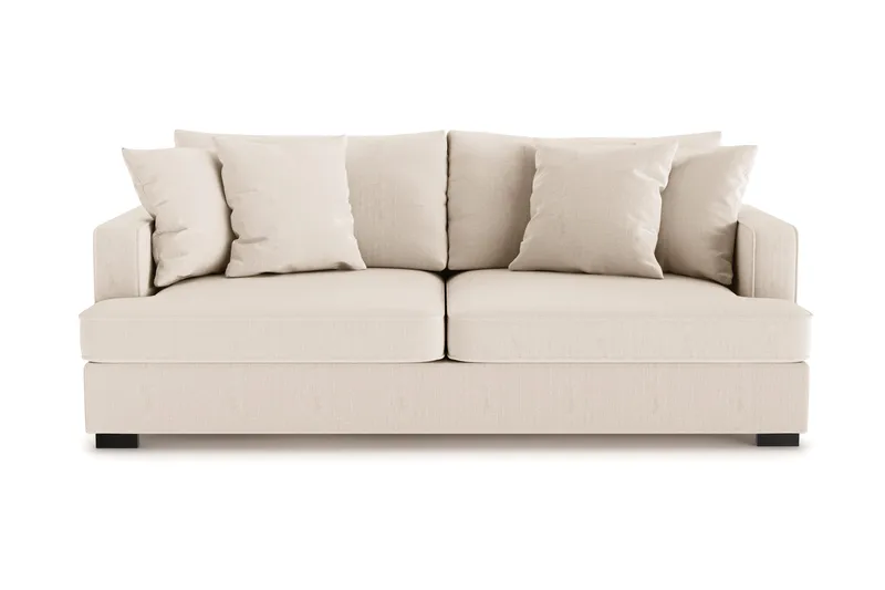 Rossita 3-sits Djup Soffa i Manchester, Beige