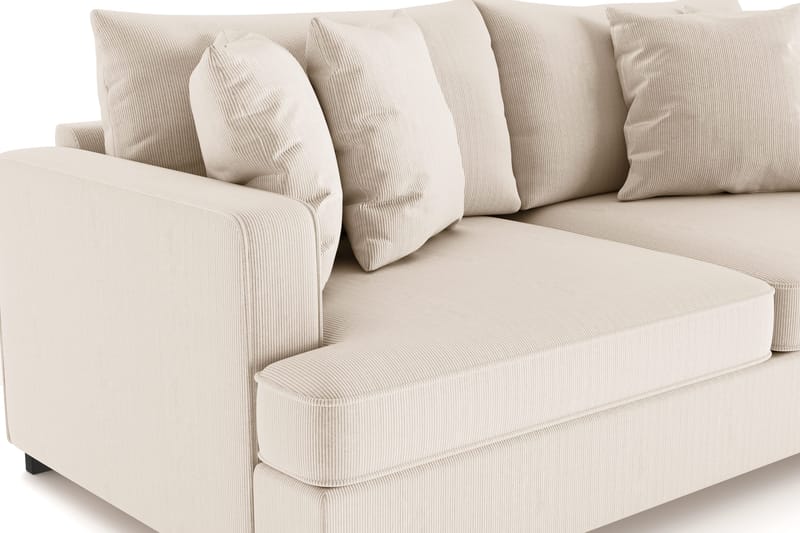 Rossita 3-sits Djup Soffa i Manchester - Beige - Möbler - Soffa - 3 sits soffa