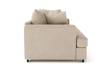 Rossita 3-sits Djup Soffa i Tyg - Beige - Möbler - Soffa - 3 sits soffa