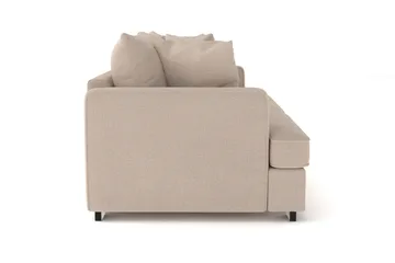 Rossita 3-sits Djup Soffa i Tyg - Beige - Möbler - Soffa - 3 sits soffa