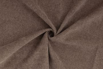 Rossita 3-sits Djup Soffa med hel dyna i Tyg - Brun - Möbler - Soffa - 3 sits soffa