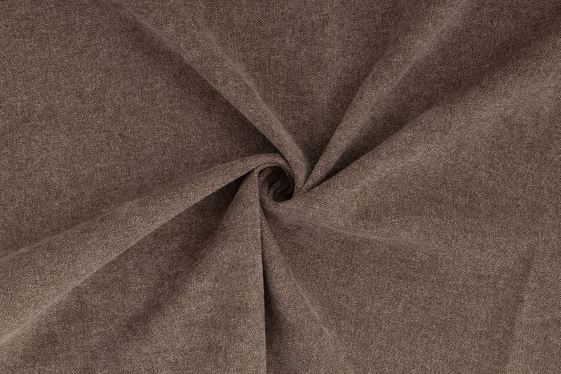 Rossita 3-sits Djup Soffa med hel dyna i Tyg - Brun - Möbler - Soffa - 3 sits soffa