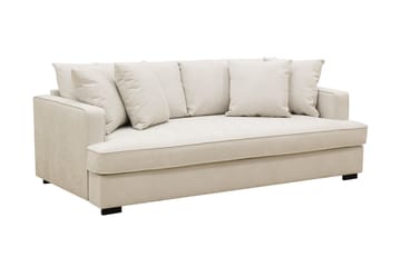 Rossita 3-sits Djup Tygsoffa - Beige - Möbler - Soffa - 3 sits soffa
