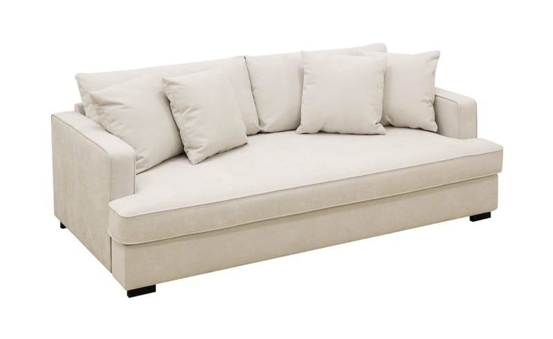 Rossita 3-sits Djup Tygsoffa - Beige - Möbler - Soffa - 3 sits soffa