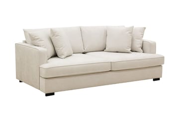 Rossita 3-sits Djup Tygsoffa - Beige - Möbler - Soffa - 3 sits soffa