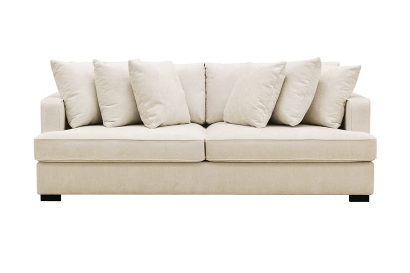 Rossita 4-sits Djup Soffa i Chenille - Beige - Möbler - Soffa - 4 sits soffa