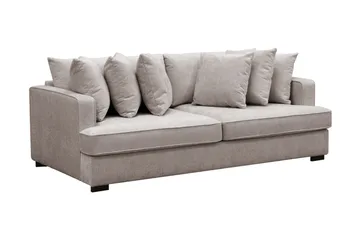 Rossita 4-sits Djup Soffa i Chenille - Grå / Brun - Möbler - Soffa - 4 sits soffa