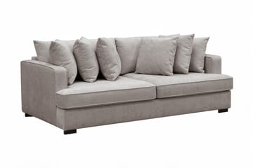 Rossita 4-sits Djup Soffa i Chenille - Grå / Brun - Möbler - Soffa - 4 sits soffa