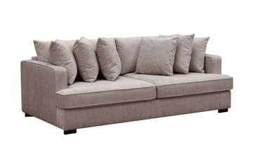 Rossita 4-sits Djup Soffa i Chenille - Grå / Brun - Möbler - Soffa - 4 sits soffa
