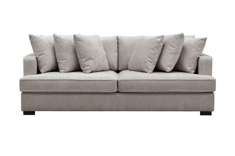 Rossita 4-sits Djup Soffa i Chenille - Grå / Brun - Möbler - Soffa - 4 sits soffa