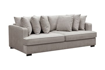 Rossita 4-sits Djup Soffa i Chenille - Grå / Brun - Möbler - Soffa - 4 sits soffa