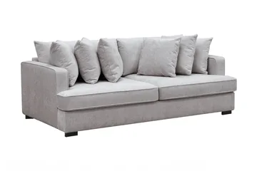 Rossita 4-sits Djup Soffa i Chenille - Grå / Brun - Möbler - Soffa - 4 sits soffa