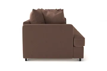 Rossita 4-sits Djup Soffa i Manchester - Brun - Möbler - Soffa - 4 sits soffa