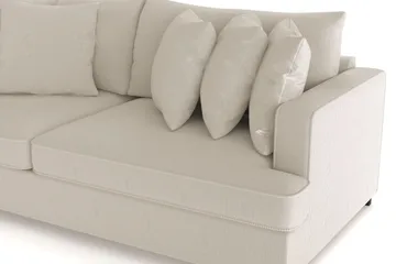 Rossita 4-sits Djup Soffa i Manchester - Greige - Möbler - Soffa - 4 sits soffa