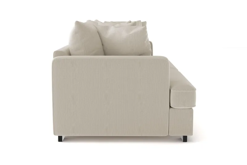 Rossita 4-sits Djup Soffa i Manchester - Greige - Möbler - Soffa - 4 sits soffa