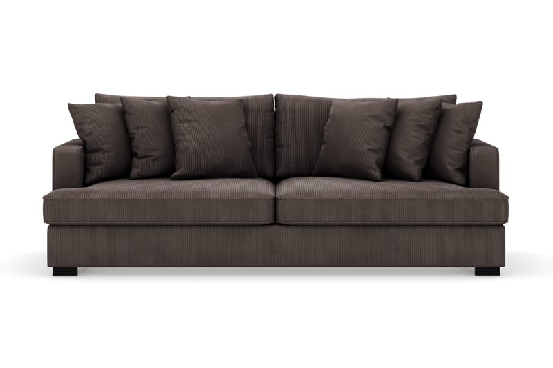 Rossita 4-sits Djup Soffa i Manchester, Mörkgrå