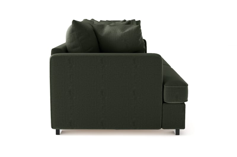 Rossita 4-sits Djup Soffa i Manchester - Mörkgrön - Möbler - Soffa - 4 sits soffa