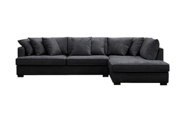 Rossita 4-sits Högervänd L-formad Djup Schäslongsoffa i Chenille