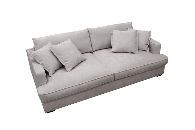 Rossita Lyx 2,5-sits Extra djup Soffa i Chenille - Grå/Brun - Möbler - Soffa - 3 sits soffa