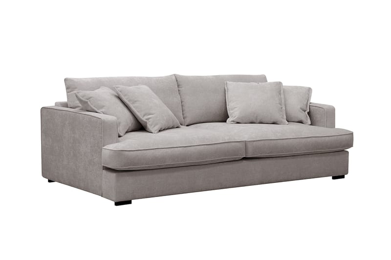 Rossita Lyx 2,5-sits Extra djup Soffa i Chenille - Grå/Brun - Möbler - Soffa - 3 sits soffa
