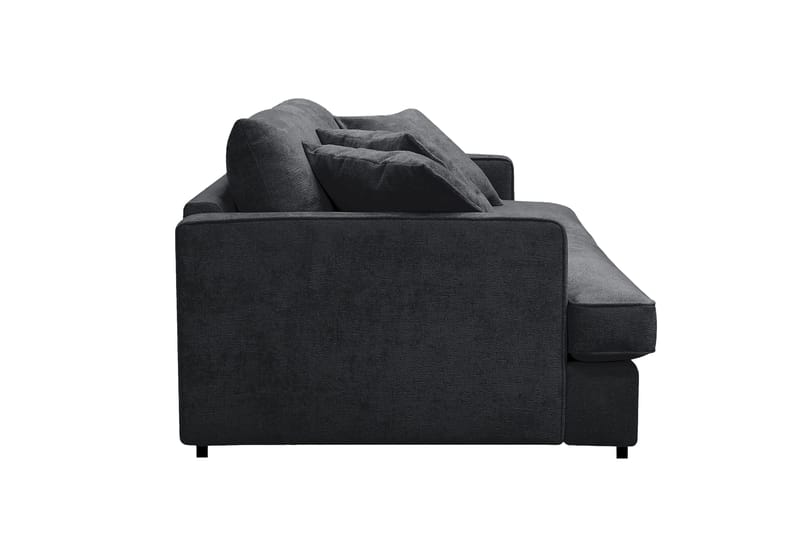 Rossita Lyx 2,5-sits Extra djup Soffa i Chenille - Svart - Möbler - Soffa - 3 sits soffa
