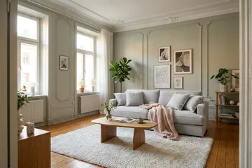 Rossita Lyx 2,5-sits Extra djup Soffa i Chenille - Trenza 03, Grå Chenille - Möbler - Soffa - 3 sits soffa