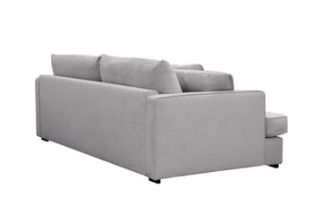Rossita Lyx 2,5-sits Extra djup Soffa i Chenille - Trenza 03, Grå Chenille - Möbler - Soffa - 3 sits soffa