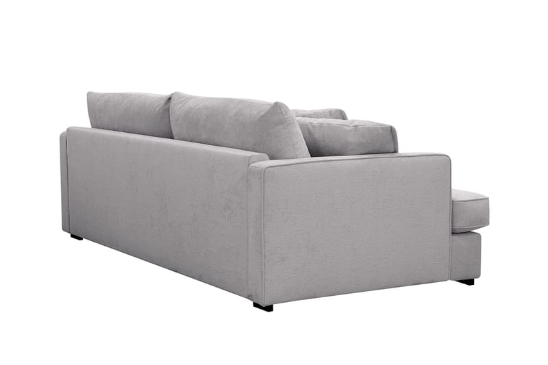 Rossita Lyx 2,5-sits Extra djup Soffa i Chenille - Trenza 03, Grå Chenille - Möbler - Soffa - 3 sits soffa