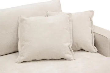 Rossita Lyx 2,5-sits Extra djup Soffa i Chenille - Trenza 06, Beige Chenille - Möbler - Soffa - 3 sits soffa