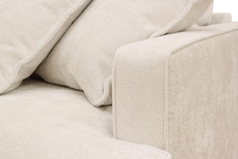 Rossita Lyx 2,5-sits Extra djup Soffa i Chenille - Trenza 06, Beige Chenille - Möbler - Soffa - 3 sits soffa