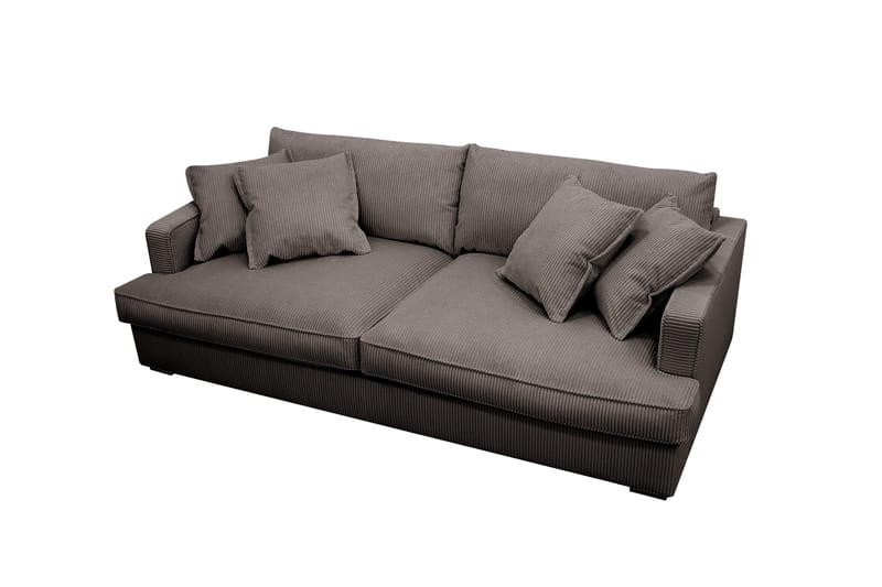 Rossita Lyx 2,5-sits Extra djup Soffa i Manchester - Brun - Möbler - Soffa - 3 sits soffa