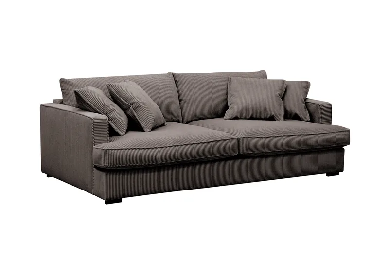 Rossita Lyx 2,5-sits Extra djup Soffa i Manchester - Brun - Möbler - Soffa - 3 sits soffa