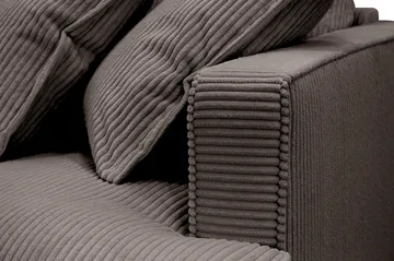 Rossita Lyx 2,5-sits Extra djup Soffa i Manchester - Brun - Möbler - Soffa - 3 sits soffa