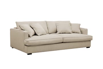 Rossita Lyx 2,5-sits Extra djup Soffa i Manchester - Kräm - Möbler - Soffa - 3 sits soffa