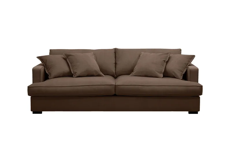 Rossita Lyx 2,5-sits Extra djup Soffa i Manchester, Mörkbrun