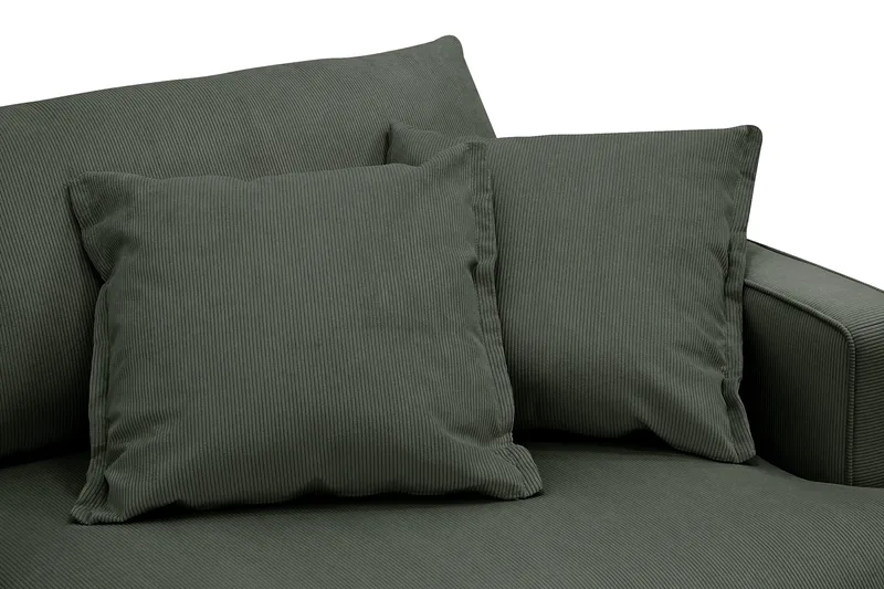 Rossita Lyx 2,5-sits Extra djup Soffa i Manchester - Mörkgrön - Möbler - Soffa - 3 sits soffa