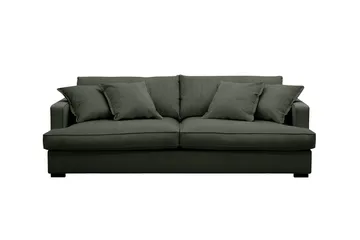 Rossita Lyx 2,5-sits Extra djup Soffa i Manchester - Mörkgrön - Möbler - Soffa - 3 sits soffa