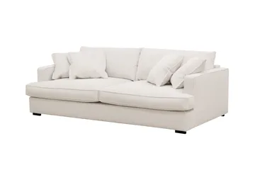 Rossita Lyx 2,5-sits Extra djup Soffa i Manchester - Naturvit - Möbler - Soffa - 3 sits soffa