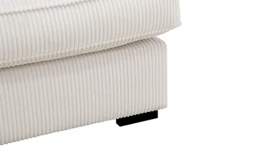 Rossita Lyx 2,5-sits Extra djup Soffa i Manchester - Naturvit - Möbler - Soffa - 3 sits soffa