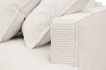 Rossita Lyx 2,5-sits Extra djup Soffa i Manchester - Naturvit - Möbler - Soffa - 3 sits soffa