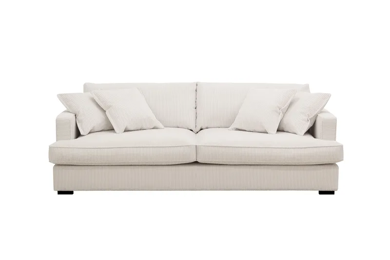 Rossita Lyx 2,5-sits Extra djup Soffa i Manchester, Naturvit