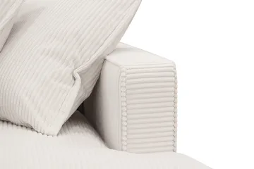 Rossita Lyx 2,5-sits Extra djup Soffa i Manchester - Naturvit - Möbler - Soffa - 3 sits soffa